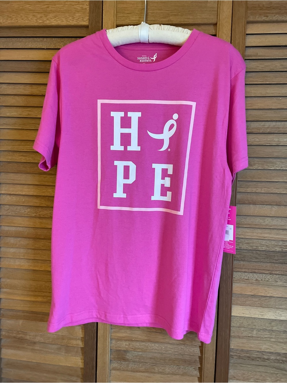 Susan G. Komen Hope T-Shirt.